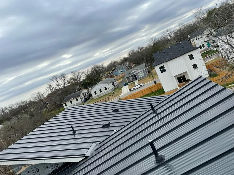 Standing seam metal roof panels with vents for Skylight Repair in Darnestown